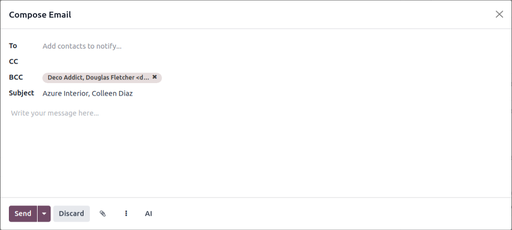 Mail CC BCC